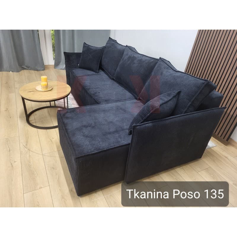 NAROŻNIK FABIO 210 cm cienki bok