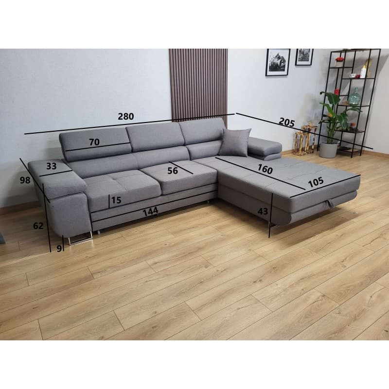 Narożnik ALONSO 280x205