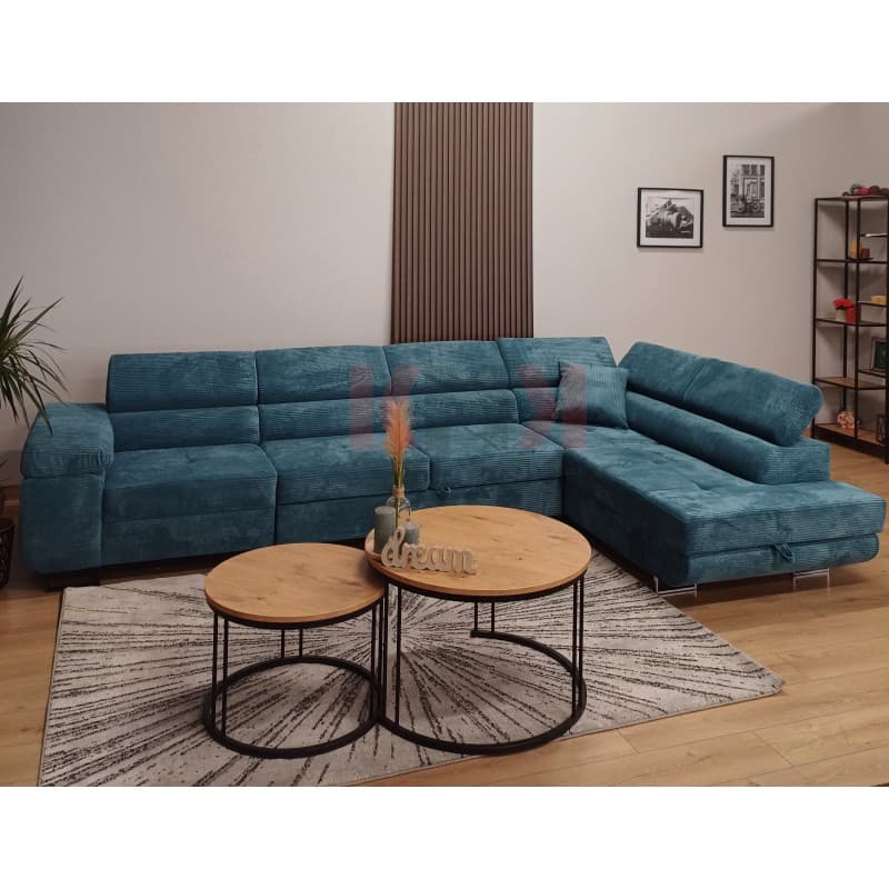 Narożnik ASTON LONG BIS 348x202 cm DO WYBORU