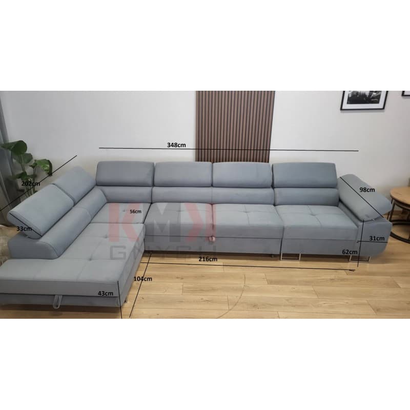 Narożnik Monte long bis 348x202 cm