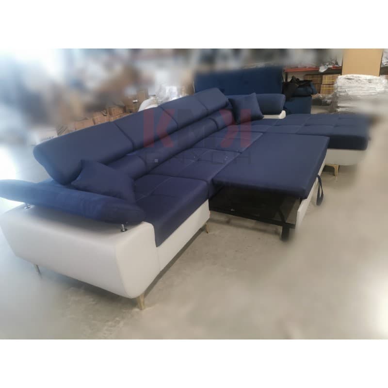 Narożnik ALONSO LONG z regulowanymi podłokietnikami 350x205