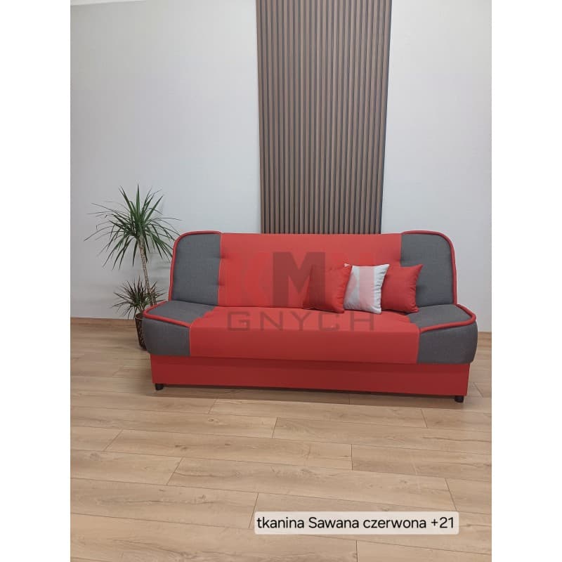 Wersalka 194x95 Kanapa rozkładana do salonu z pojemnikiem Filip od ręki